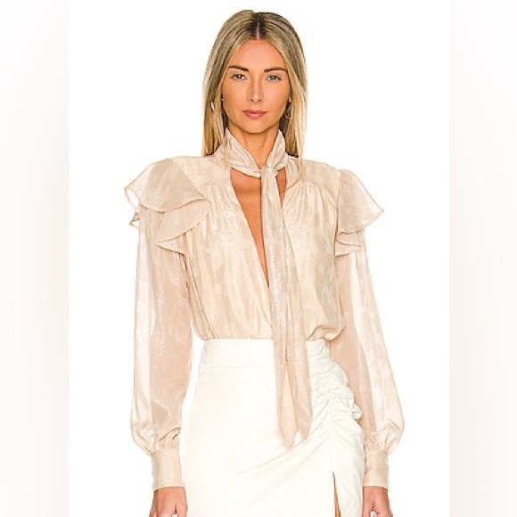 Tularosa Tops - Tularosa Renee bodysuit in sandstone NWT size small